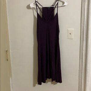 EXPRESS Dark a purple Sundress